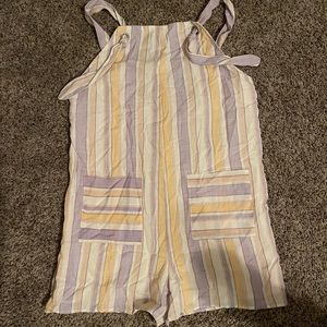 Urban outfitters stripped short romper